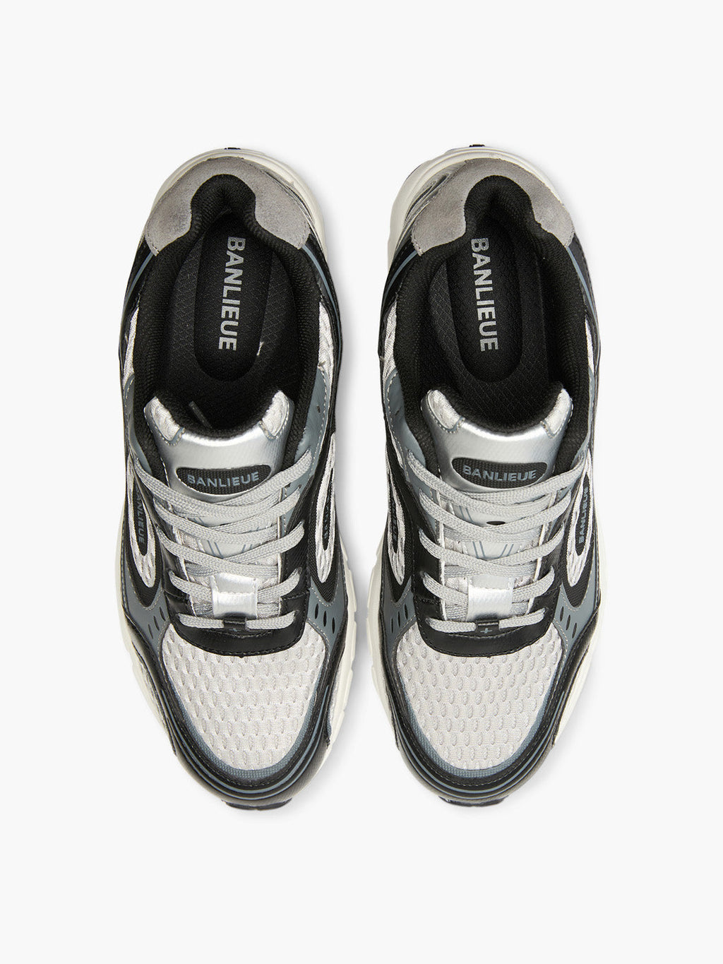 BANLIEUE  SNEAKER (OG) | CLOUD GREY / CORE BLACK / METALLIC SILVER
