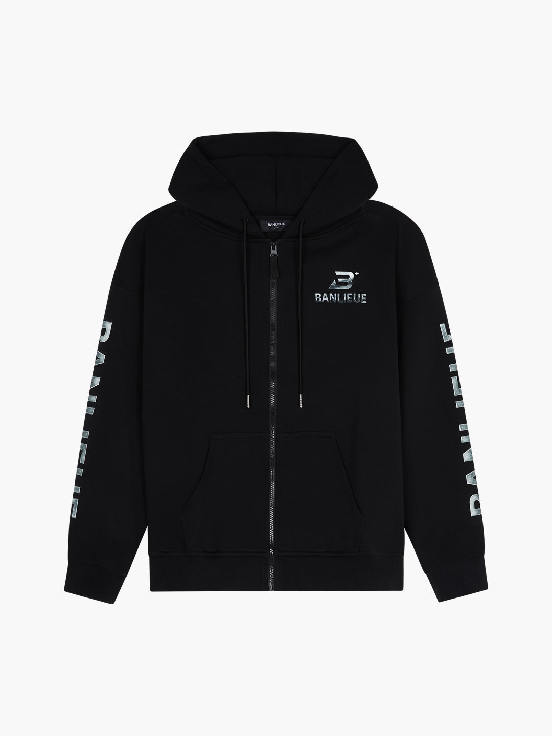CHROME V2 HOODED VEST | BLACK