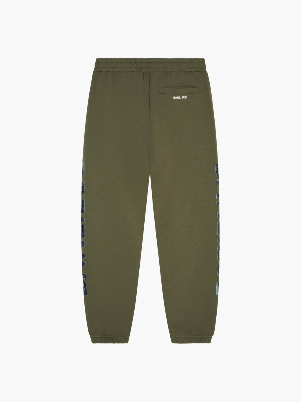 CHROME V2 SWEATPANTS | NARDO GREEN / SILVER