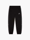 CONTRAST STITCH SWEATPANTS | BLACK / WHITE